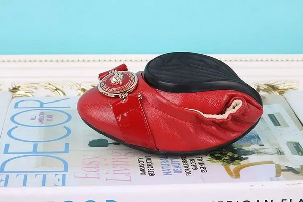 V Shallow mouth flat shoes Women--001
